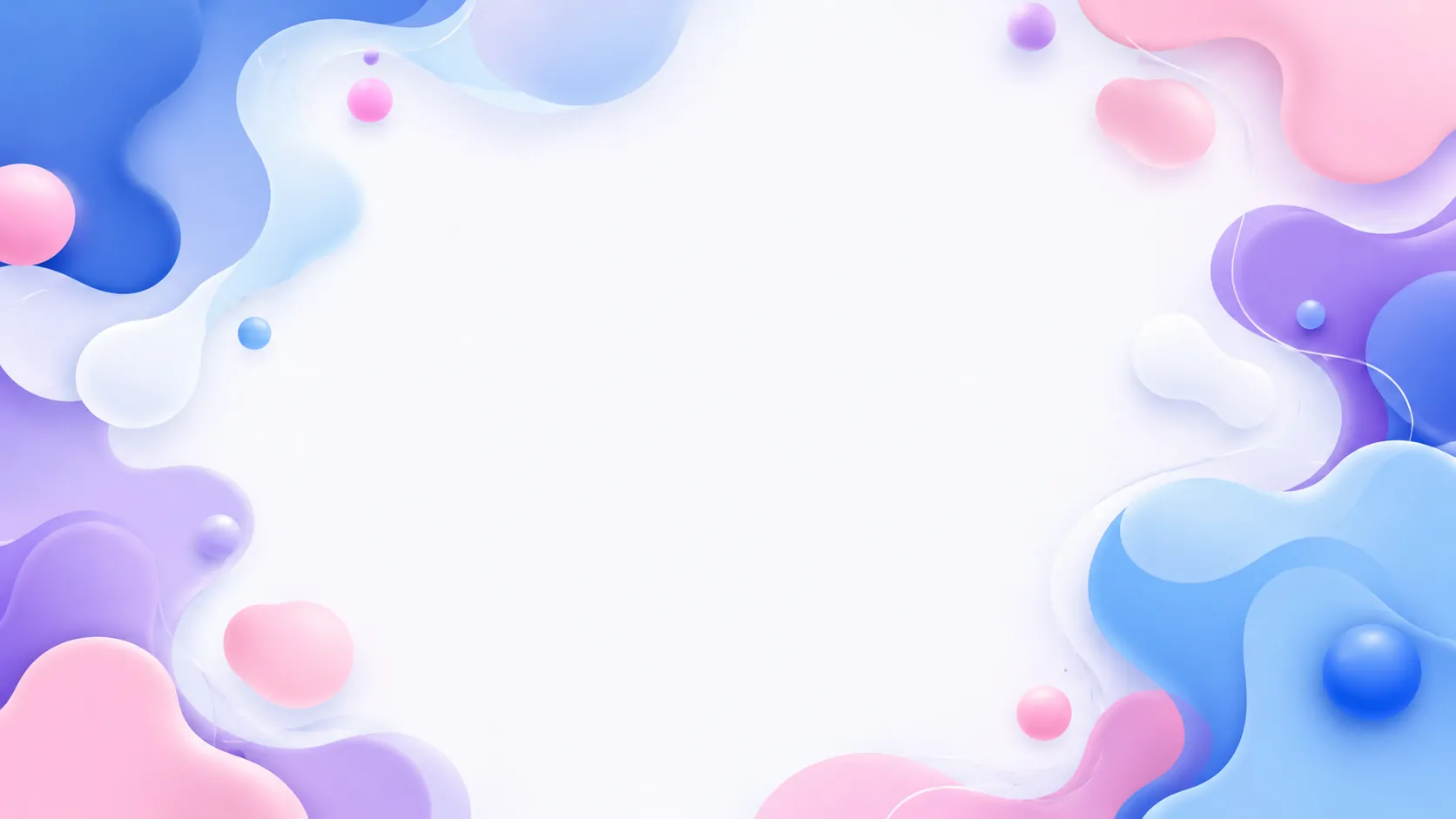 Background Pastel Organic Blobs desktop preview