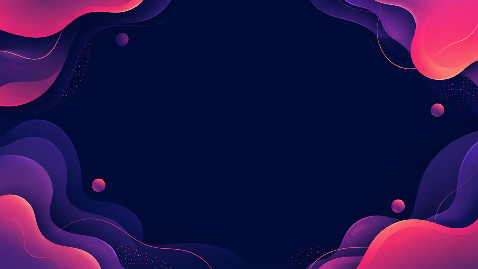Background Dark Organic Glow Frame desktop preview
