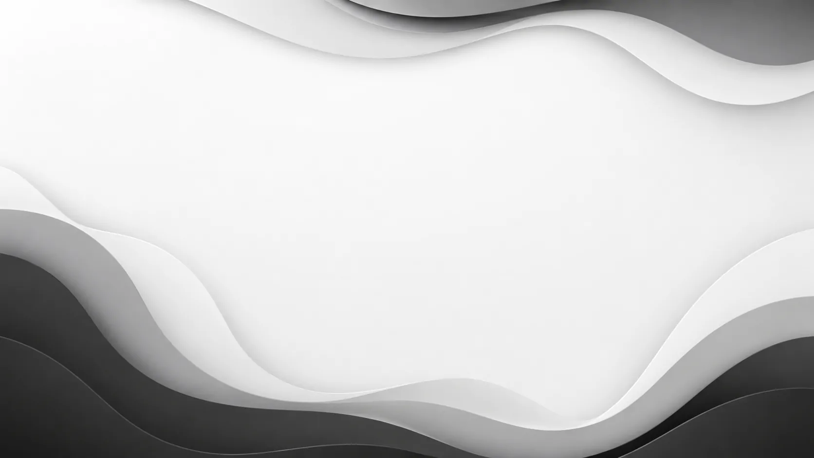 Background Gray Paper Cut Waves desktop preview