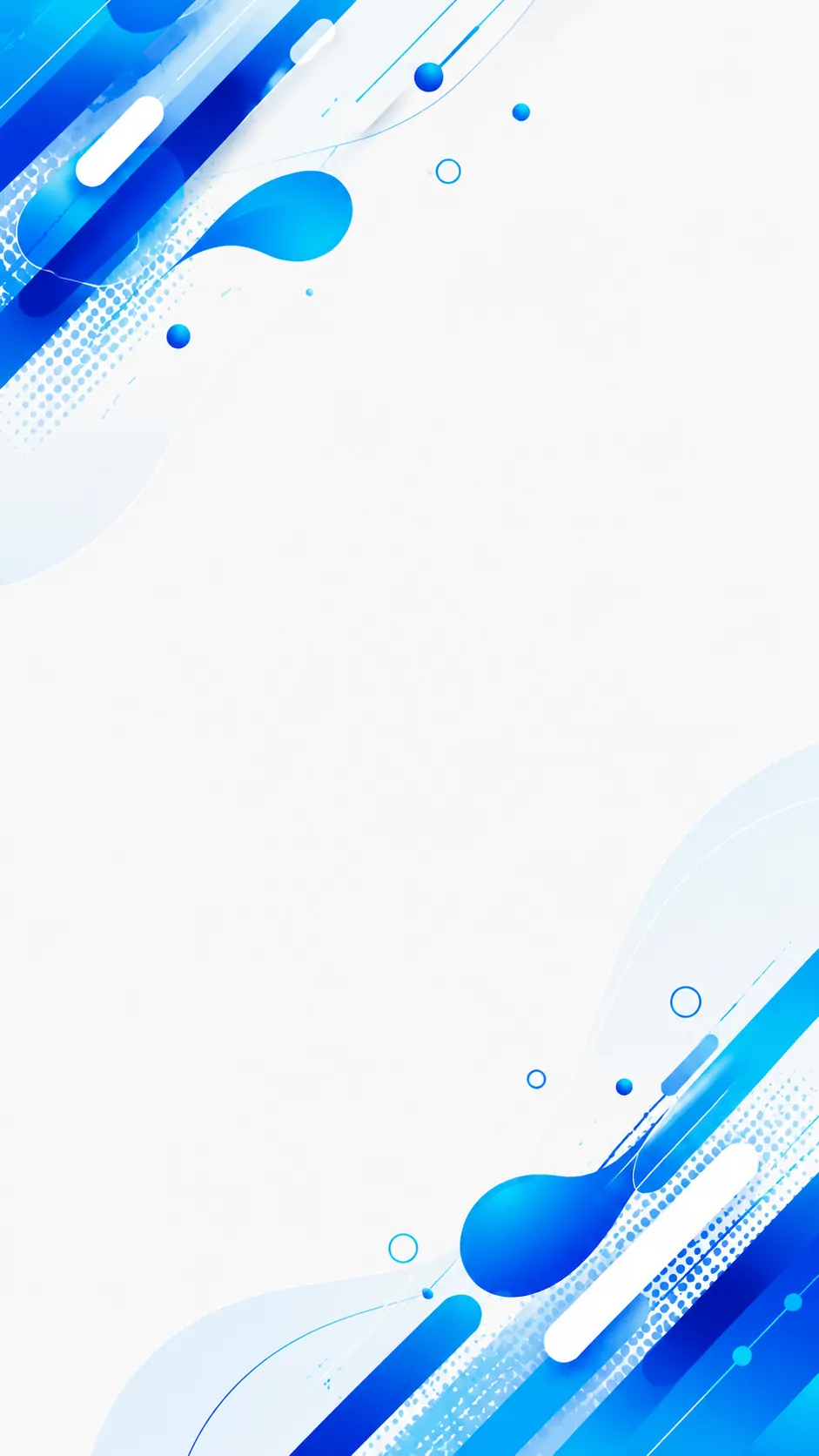 Background Blue Dynamic Corner Splash mobile preview