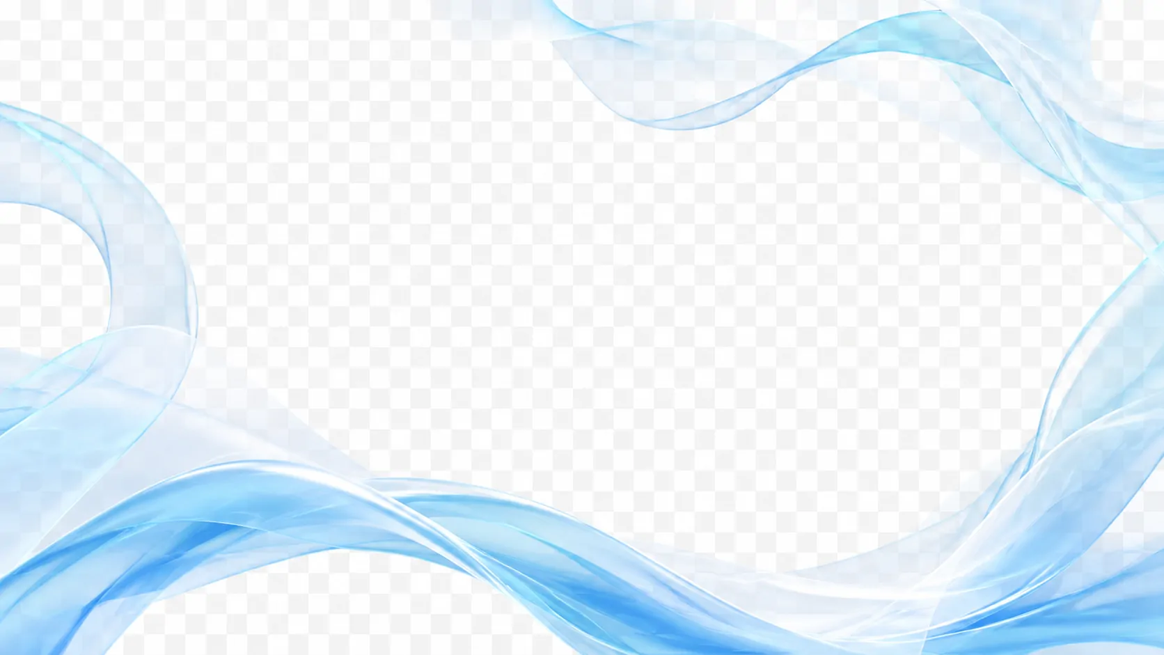 Background Transparent Blue Glass Ribbons desktop preview