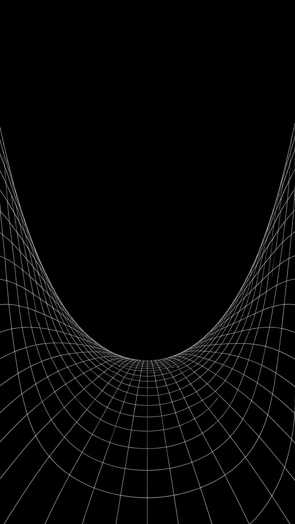 Background Futuristic Curved Grid mobile preview