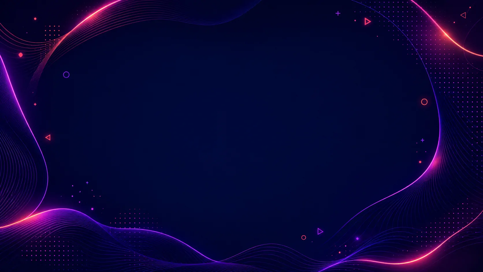 Background Neon Lines On Dark Background desktop preview