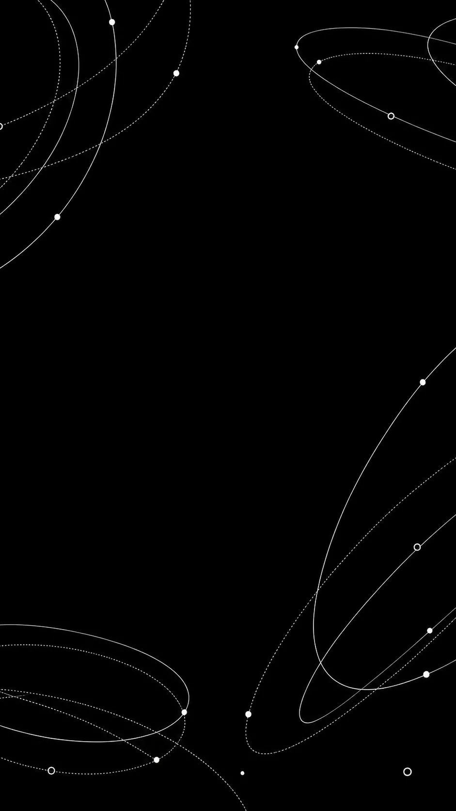 Background Minimal Orbital Lines mobile preview