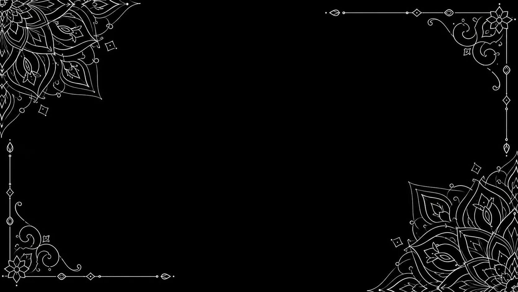 Background Delicate Linear Mandalas desktop preview