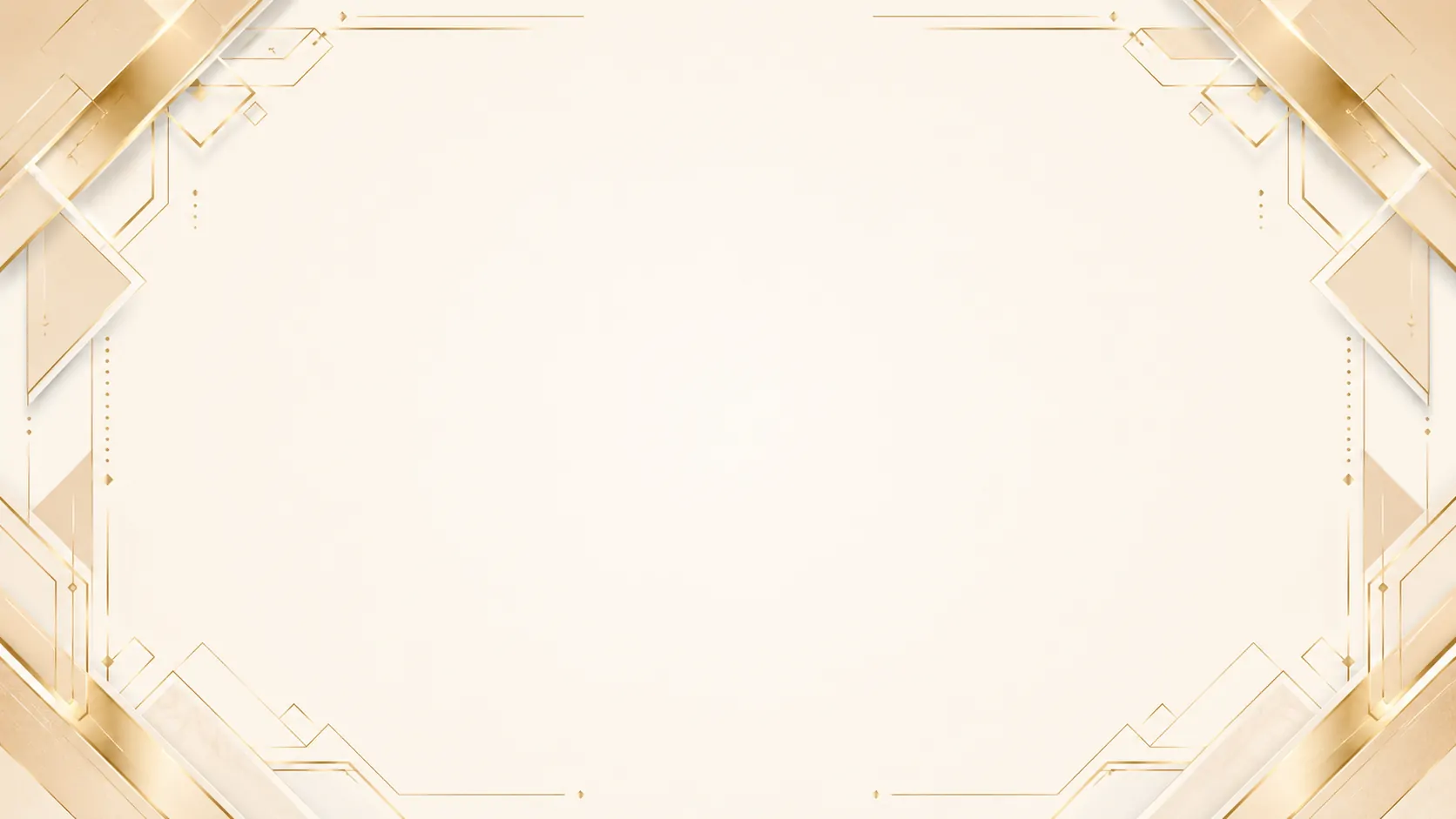 Background Golden Geometric Frame desktop preview
